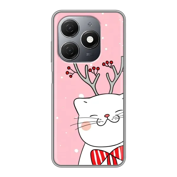 Чехол с рисунком «Зимний кот» для TECNO Spark 20 Чехол с рисунком «Зимний кот» для TECNO Spark 20