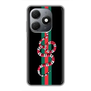 Чехлы Бренд GUCCI для TECNO Spark 20 (Змей Гуччи)