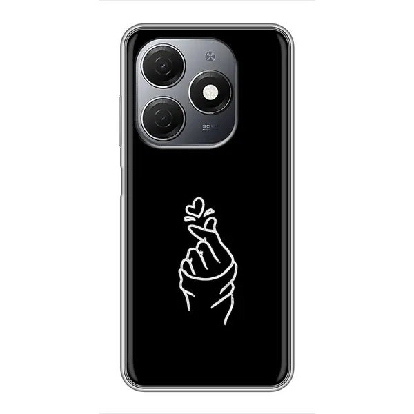 Чехол с рисунком «Знак Сердечка» для TECNO Spark 20