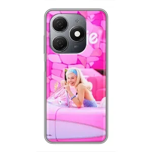 Силіконовый Чохол Барбі фільм на TECNO Spark 20 (Зставка)