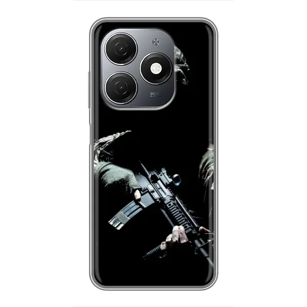 Чехол с рисунком «ЗСУ снайпер» для TECNO Spark 20 Чехол с рисунком «ЗСУ снайпер» для TECNO Spark 20