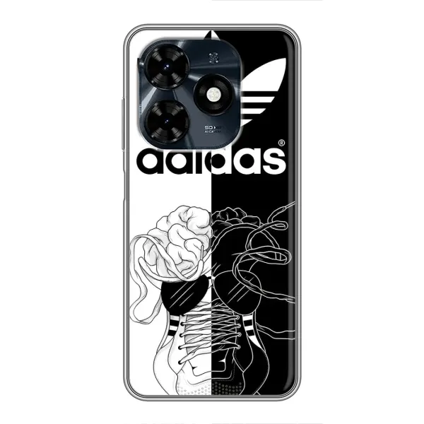 Чехол с рисунком «Adidas шнурки» для TECNO Spark 20c Чехол с рисунком «Adidas шнурки» для TECNO Spark 20c