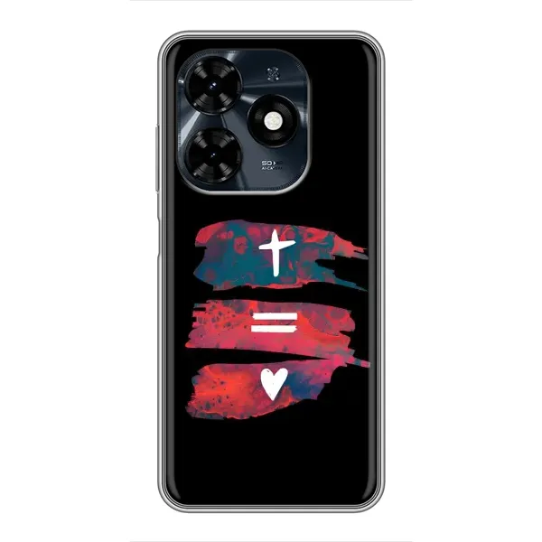 Чехол с рисунком «Атрибутика» для TECNO Spark 20c Чехол с рисунком «Атрибутика» для TECNO Spark 20c
