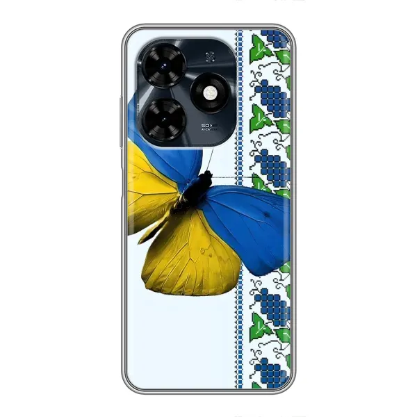 Чехол с рисунком «Бабочка» для TECNO Spark 20c Чехол с рисунком «Бабочка» для TECNO Spark 20c