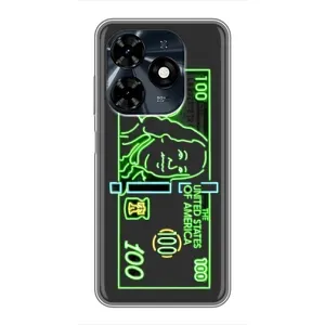 Чехол (Дорого -богато) на TECNO Spark 20c (Баксы)