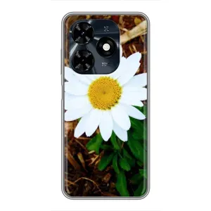 Чохол з ромашками на TECNO Spark 20c (Біла ромашка)