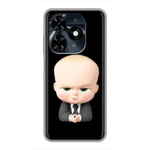 Мультяшный принт на Чехол для Техно Спарк 20с (Бос)