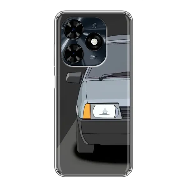 Чехол с рисунком «Девятка» для TECNO Spark 20c Чехол с рисунком «Девятка» для TECNO Spark 20c