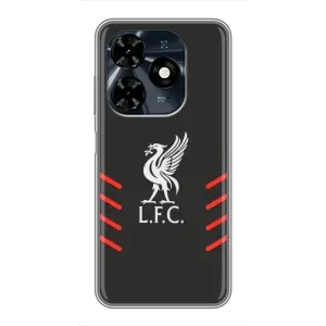 Силиконовые Чехлы принт Футбол на TECNO Spark 20c (Эмблема Liverpool)