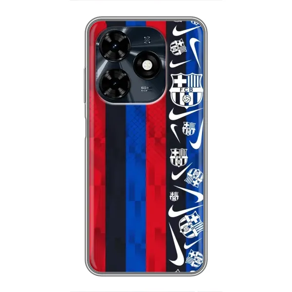 Чехол с рисунком «Фанат Барсы» для TECNO Spark 20c