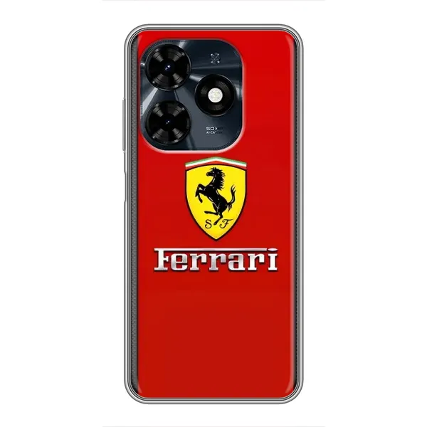 Чехол с рисунком «Ferrari Logo» для TECNO Spark 20c Чехол с рисунком «Ferrari Logo» для TECNO Spark 20c