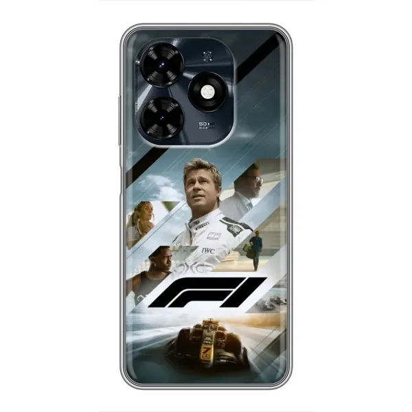 Чехол с рисунком «Фильм Формула 1» для TECNO Spark 20c Чехол с рисунком «Фильм Формула 1» для TECNO Spark 20c