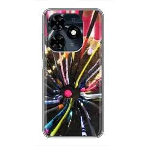 Чохли з прінтом Спортивна тематика для TECNO Spark 20c (Флорбол)