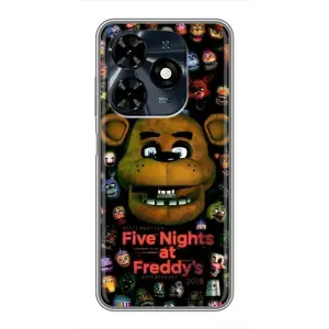 Чехлы Пять ночей с Фредди для Техно Спарк 20с (Freddy)