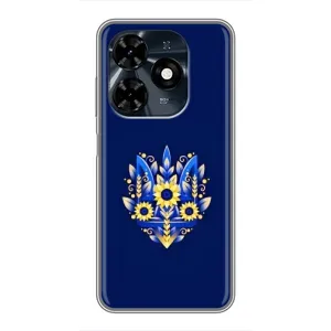 Чехол с картинкой (Патриотический ГЕРБ) на TECNO Spark 20c (герб)