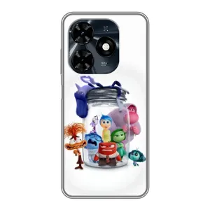 Чехол Головоломка для TECNO Spark 20c - (AlphaPrint)