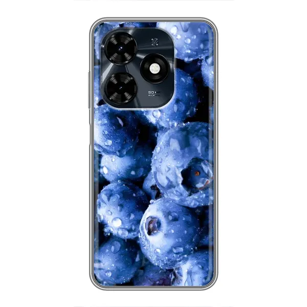 Чехол с рисунком «Голубика» для TECNO Spark 20c Чехол с рисунком «Голубика» для TECNO Spark 20c