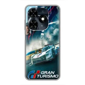 Чехол Gran Turismo / Гран Туризмо на Техно Спарк 20с (Гонки)
