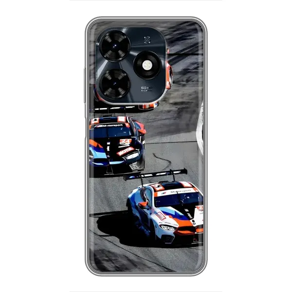 Чехол с рисунком «Гонщики» для TECNO Spark 20c Чехол с рисунком «Гонщики» для TECNO Spark 20c