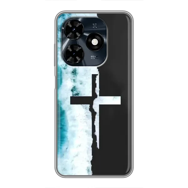 Чехол с рисунком «Хрест» для TECNO Spark 20c Чехол с рисунком «Хрест» для TECNO Spark 20c