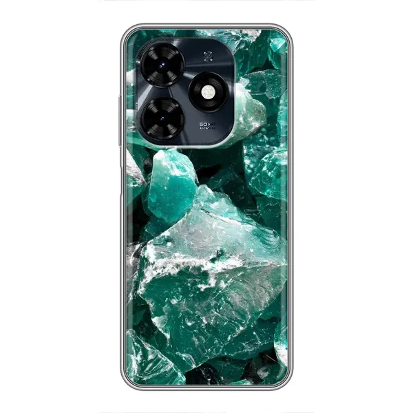 Чехол с рисунком «Изумруд» для TECNO Spark 20c Чехол с рисунком «Изумруд» для TECNO Spark 20c