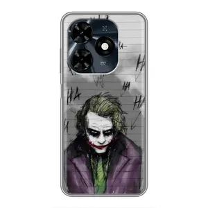 Чехлы с картинкой Джокера на TECNO Spark 20c (Joker клоун)