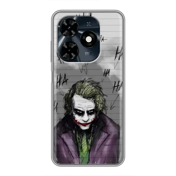 Чехол с рисунком «Joker клоун» для TECNO Spark 20c Чехол с рисунком «Joker клоун» для TECNO Spark 20c