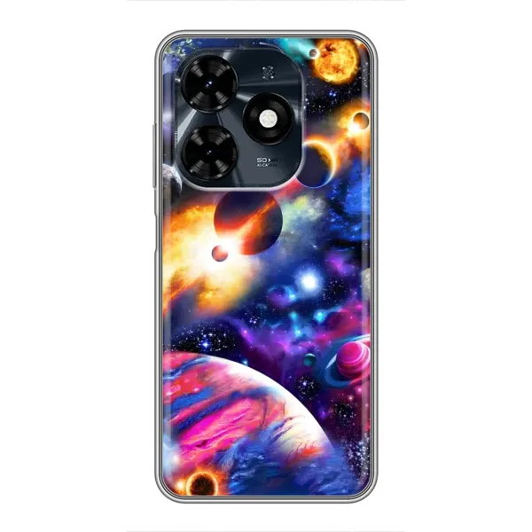 Чехол с рисунком «Космический мир» для TECNO Spark 20c Чехол с рисунком «Космический мир» для TECNO Spark 20c
