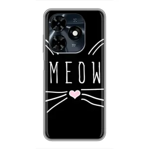 Бампер с изображением Котиков для Техно Спарк 20с (КОТИК MEOW)