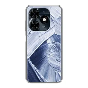 Чохли з сенсом на TECNO Spark 20c (Краски розводи)