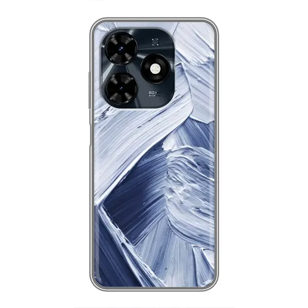 Чехол с рисунком «Краски мазки» для TECNO Spark 20c Чехол с рисунком «Краски мазки» для TECNO Spark 20c