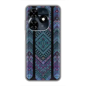 Силіконовый Чохол на TECNO Spark 20c (Крутий орнамент)