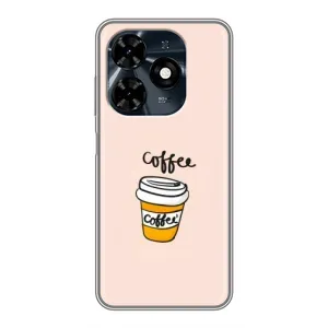 Чохол з зображенням смачної їжі для TECNO Spark 20c (Кружка Кави)