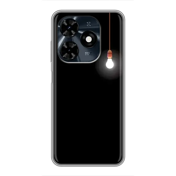 Чехол с рисунком «Лампочка» для TECNO Spark 20c Чехол с рисунком «Лампочка» для TECNO Spark 20c