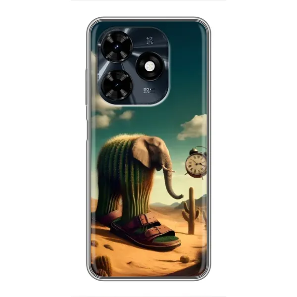 Чехол с рисунком «Лирили ларила» для TECNO Spark 20c Чехол с рисунком «Лирили ларила» для TECNO Spark 20c