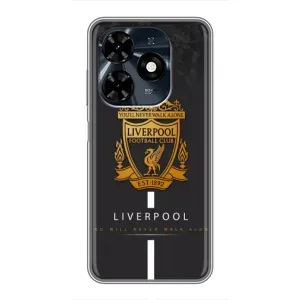 Силиконовые Чехлы принт Футбол на TECNO Spark 20c (Liverpool)