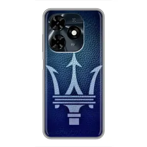 Чехлы с тематикой "Крутые машины" на TECNO Spark 20c (Лого Maserati)