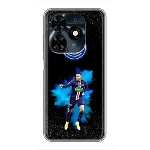 Чохол (TPU) з Футболістом на TECNO Spark 20c (Мбаппе ПСЖ)
