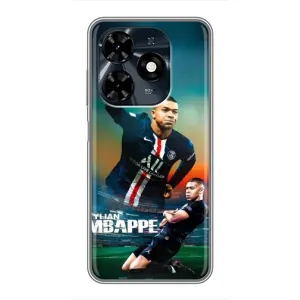 Чохол (TPU) з Футболістом на TECNO Spark 20c (MBAPPE)