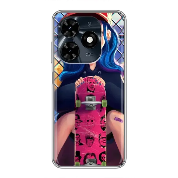 Чехол с рисунком «Модная девушка» для TECNO Spark 20c Чехол с рисунком «Модная девушка» для TECNO Spark 20c
