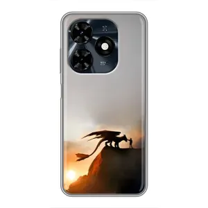 Чехол дракон Беззубик для TECNO Spark 20c (Мультиик Беззубик)