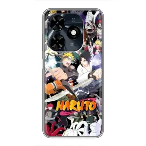 Купить Чохли на телефон з принтом Anime для TECNO Spark 20c (Наруто постер)