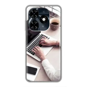 Силіконовий бампер (Працівники) на TECNO Spark 20c (Офісний працівник)