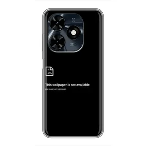 Чехол с рисунком «Ошибка» для TECNO Spark 20c