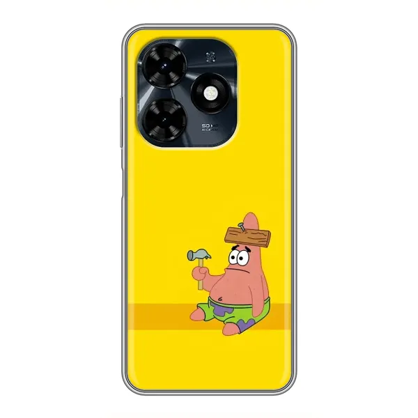 Чехол с рисунком «Ошибочка» для TECNO Spark 20c