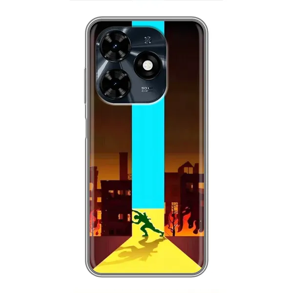 Чехол с рисунком «Освобождение» для TECNO Spark 20c Чехол с рисунком «Освобождение» для TECNO Spark 20c