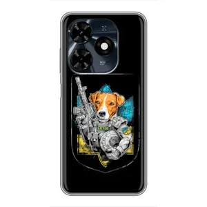Чехол с принтом для TECNO Spark 20c