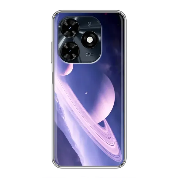 Чехол с рисунком «Планета в космосе» для TECNO Spark 20c Чехол с рисунком «Планета в космосе» для TECNO Spark 20c