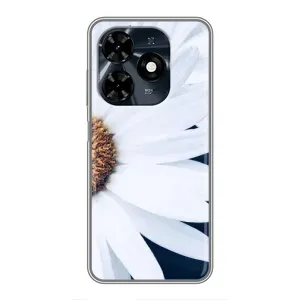 Чохол з ромашками на TECNO Spark 20c (Пів ромашки)