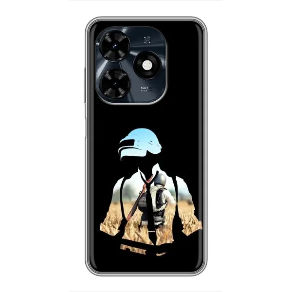 Чехол с рисунком «Пубг мен» для TECNO Spark 20c Чехол с рисунком «Пубг мен» для TECNO Spark 20c